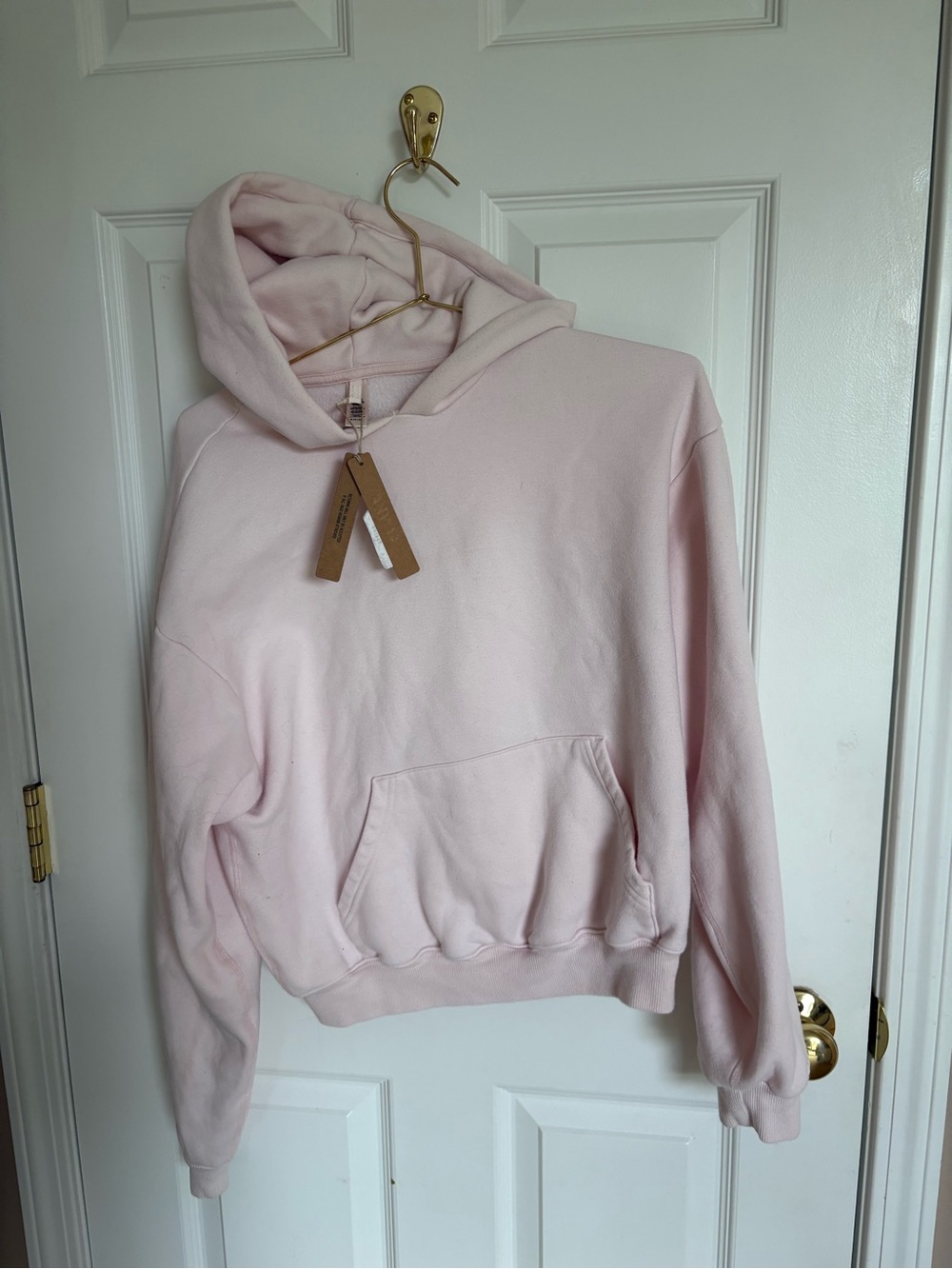 SKIMS Light Pink Women's Pullover Hoodie